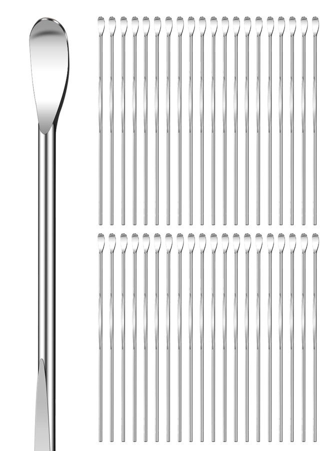 HaiFafafaing 40pcs Ear Spoon Stainless Steel Ear Pick Earwax Removal Tool Ears Cleaning Tool Safe Ears Wax Removal Tools - Image 1